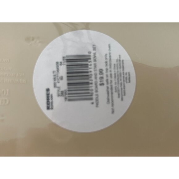 Kohls 4th of July Americana Celebrate Together Board & Star Bowl Set - Red White - Picture 6 of 6